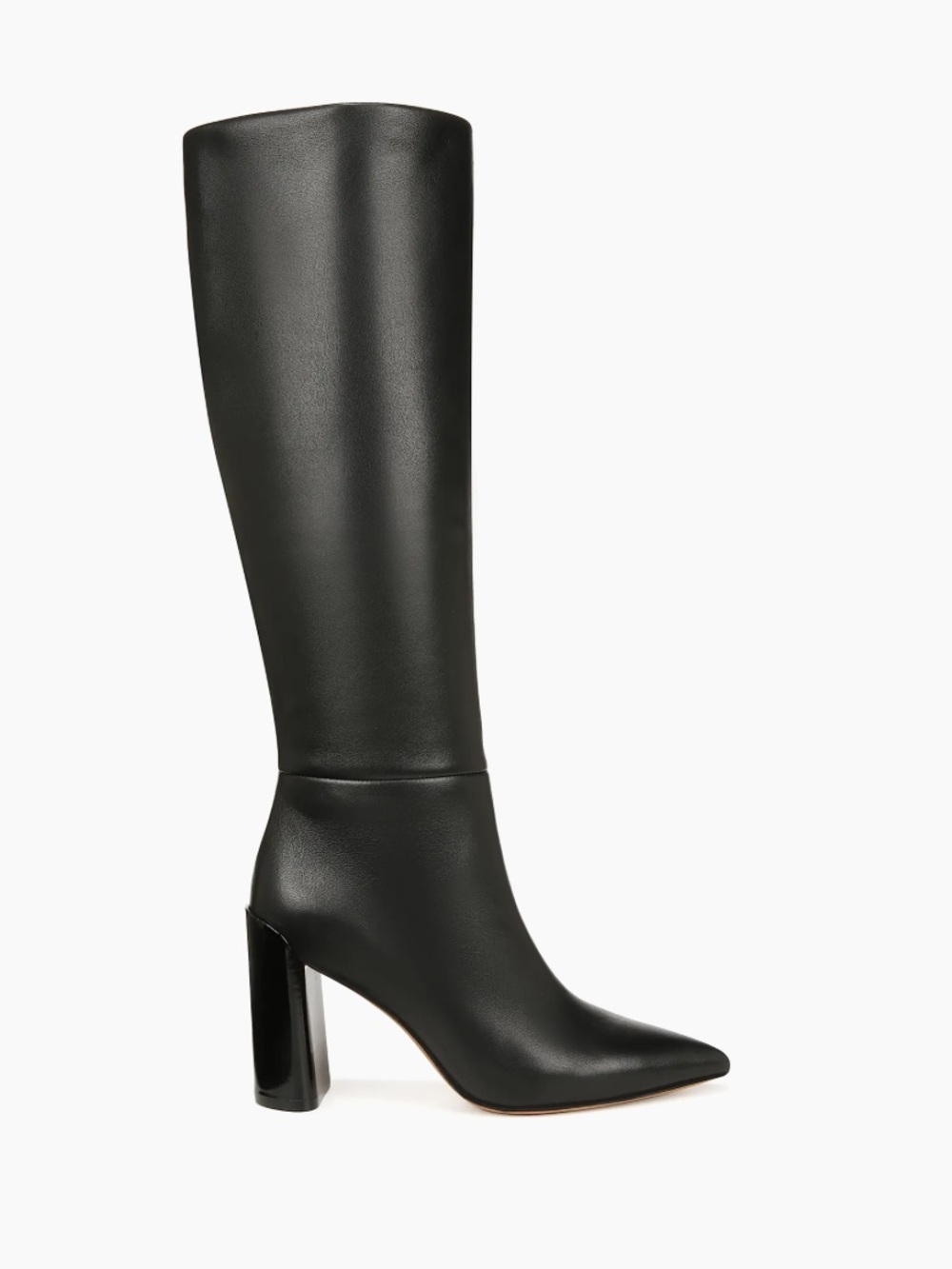 Vince
Pilar Knee-High Wide-Calf Leather Boots black $595 women size 7.5 new